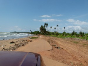 "Küstenstraße" in Ghana