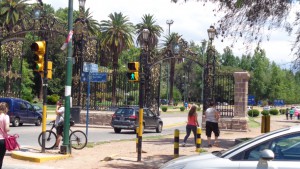 Tor zum Stadtpark Mendoza